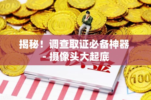 宣州揭秘！调查取证必备神器 - 摄像头大起底